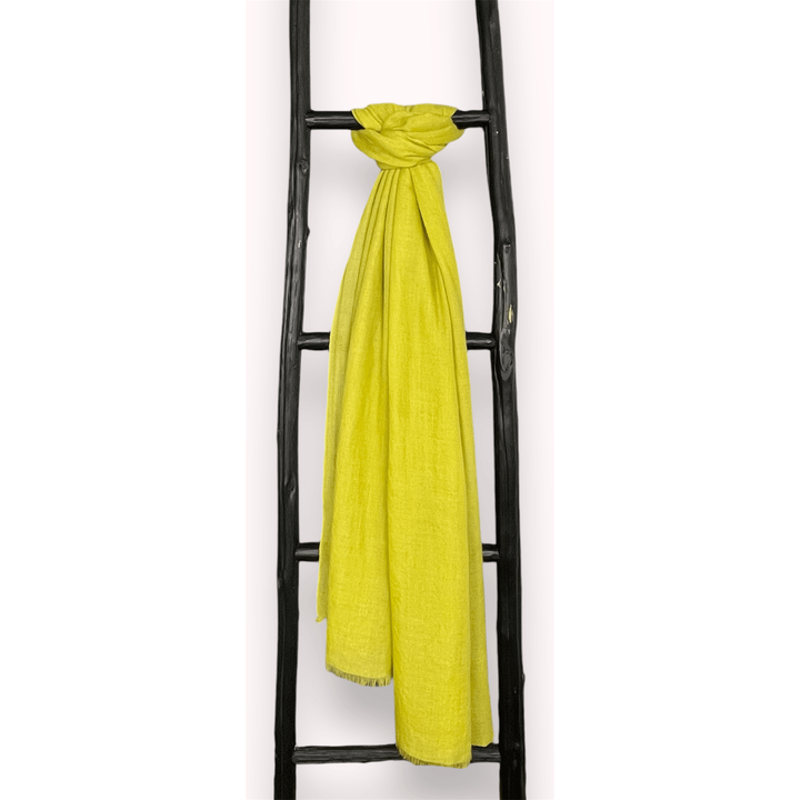 Scarves Australia Evening Shawls ✨ Luxury Shawl - Silk Cashmere - Key Lime