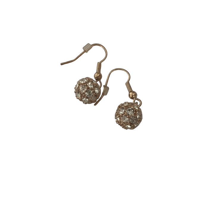 Scarves Australia Gift Set đ„ Gift Pack - Metallic Shawl Champagne w Gold Spheric Drop Earrings