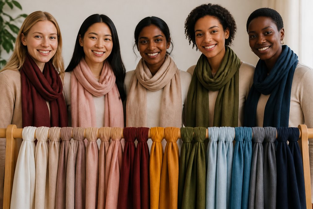 Best Scarf Colours for Every Skin Tone: 2026 Guide