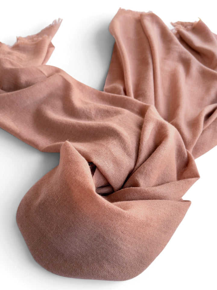Antique Rose Cashmere Silk Shawl – Luxury Wedding &amp; Evening Wrap