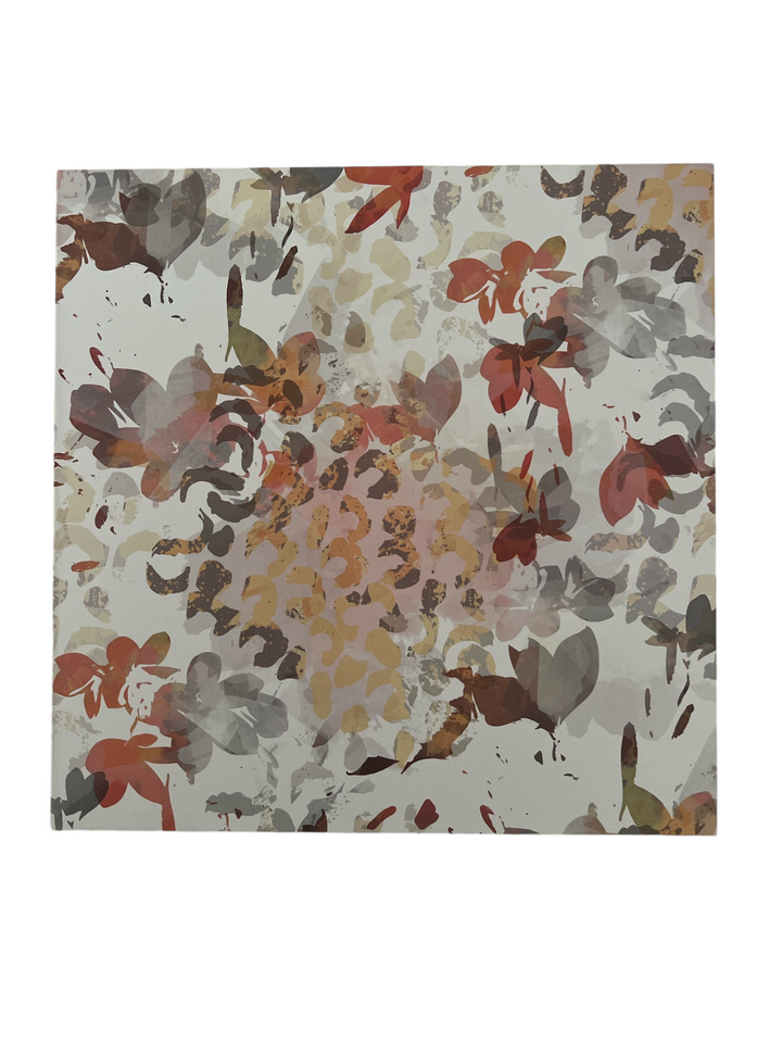 🎁 Floral Scarf Autumn Hues w Gift Box