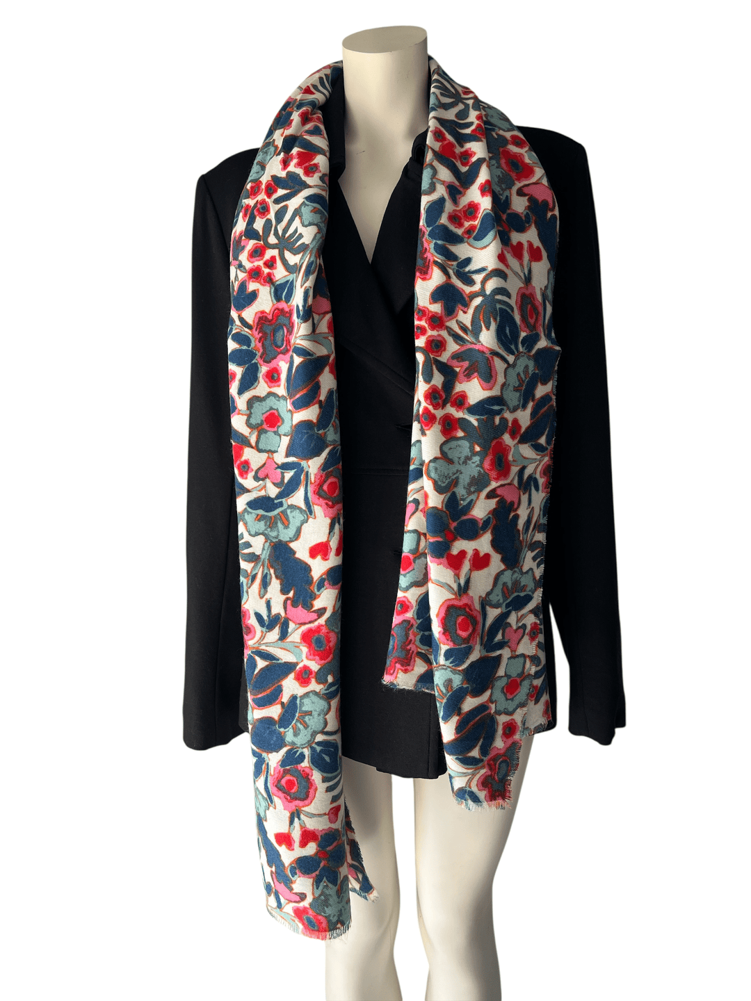 Scarves Australia Apparel & Accessories Floral Shawl Spring - Multicoloured