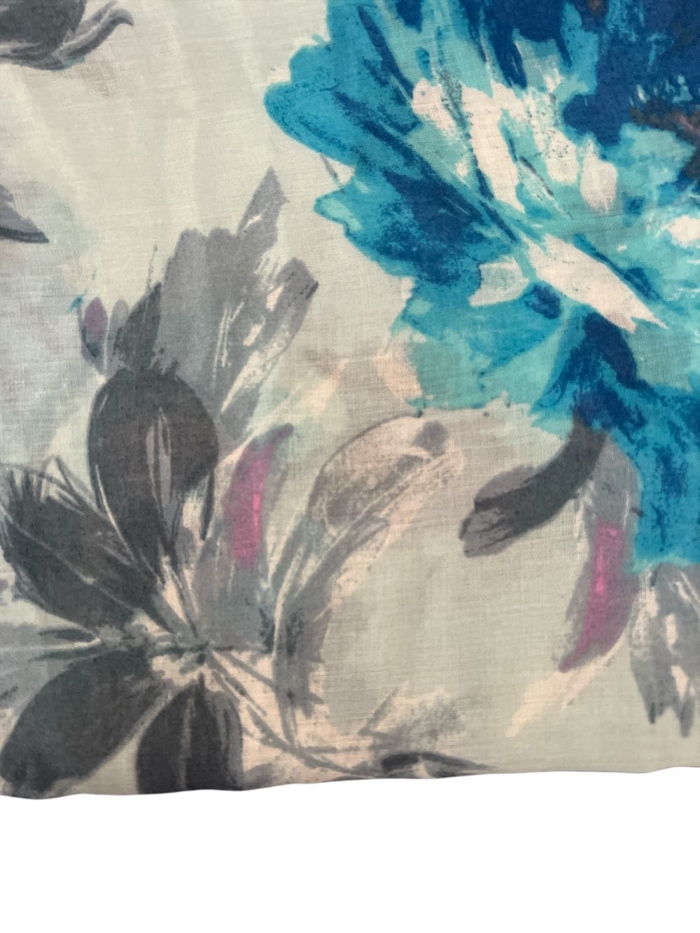 Scarves Australia Apparel & Accessories Light Blue Grey Floral Scarf