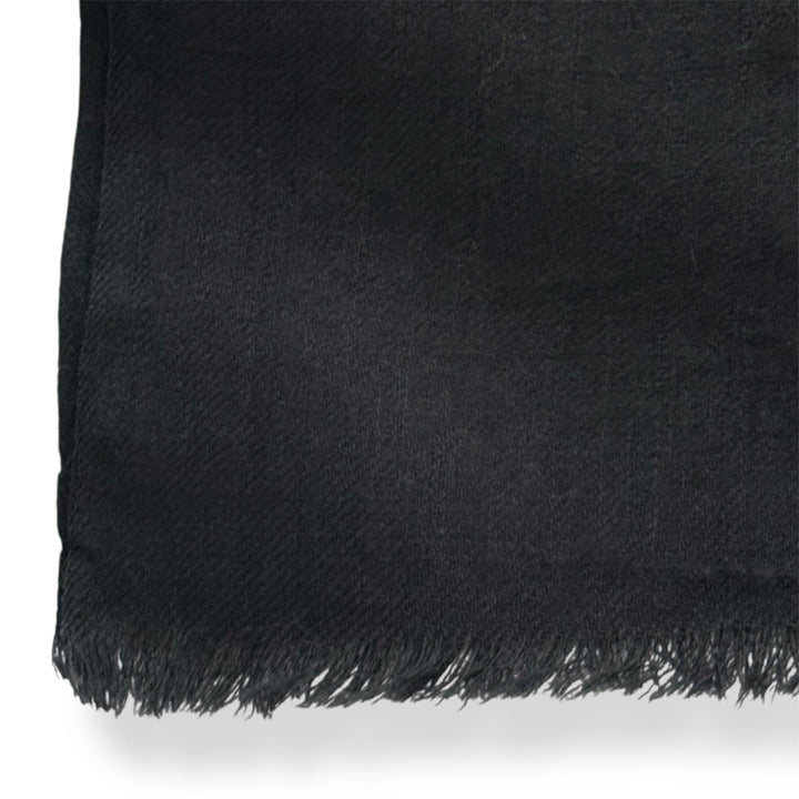 Scarves Australia Apparel & Accessories Luxury  Cashmere Shawl - Black Night