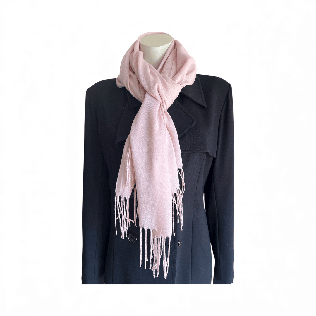 Scarves Australia Apparel & Accessories Pastel Pink Lightweight Scarf