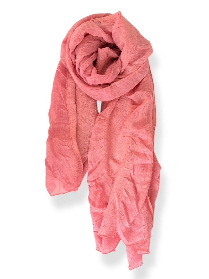 Scarves Australia Apparel & Accessories Primrose Pink Textured Scarf