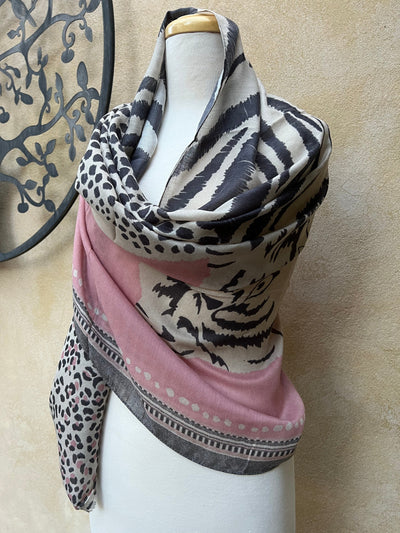 🧡 Scarf Leopard Print - Short scarf – Scarves Australia