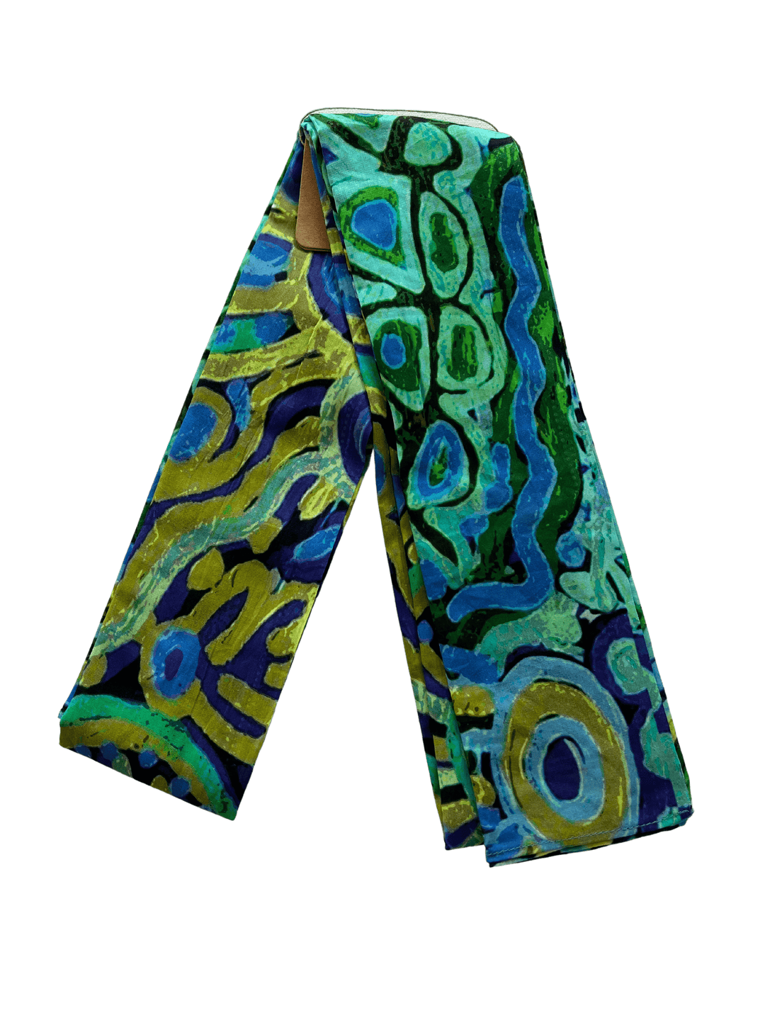 Scarves Australia Beach Sarongs Sarong Organic Cotton - Green Turquoise