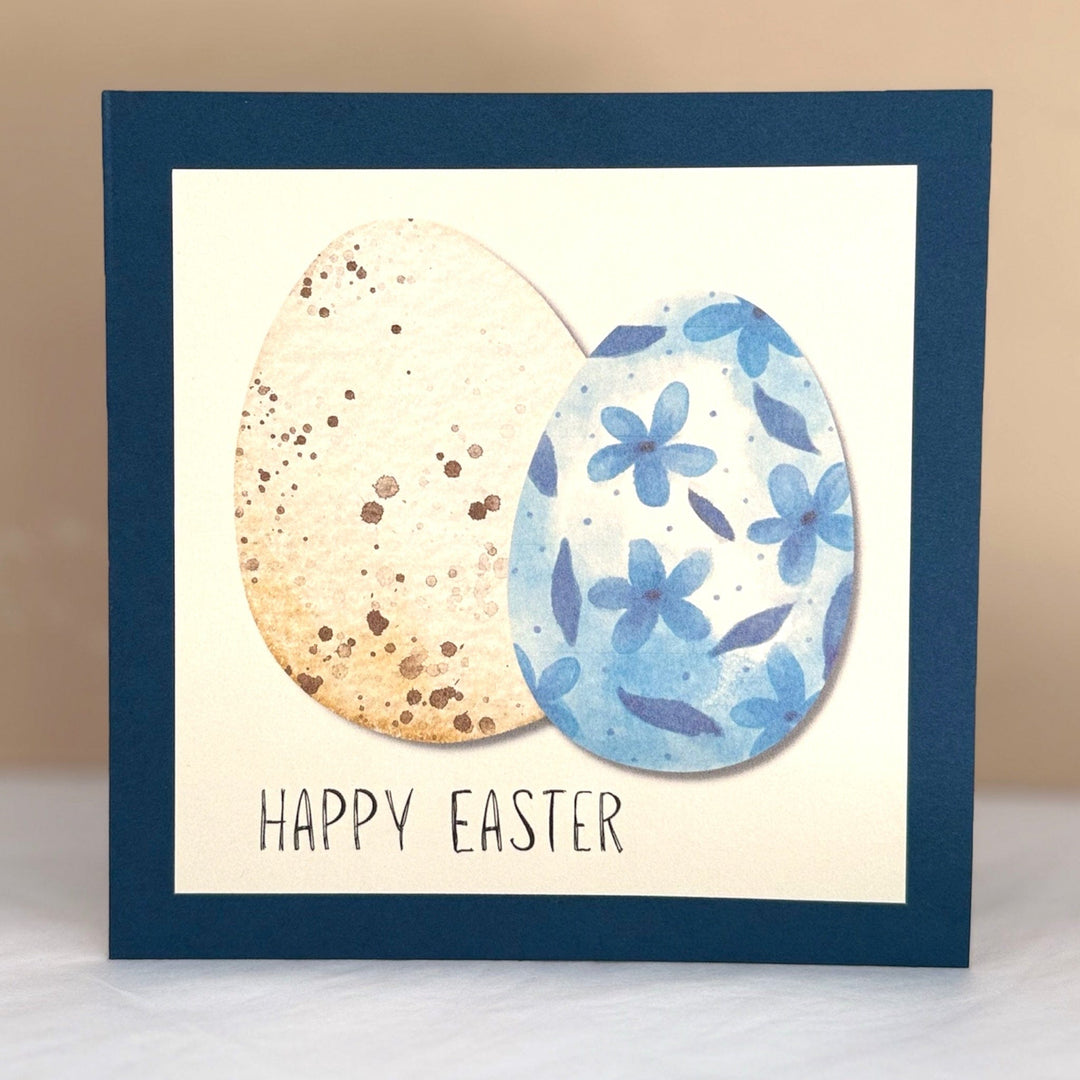 Scarves Australia Easter Cards Happy Easter Card - Blue
