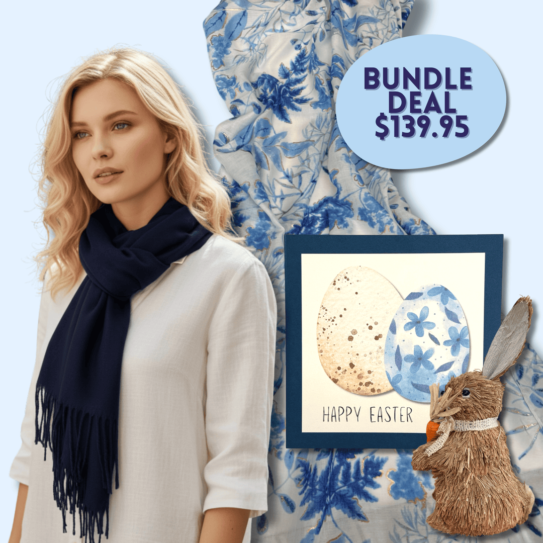 Scarves Australia Fashion Scarf Easter Scarf Bundle Deal - Blue