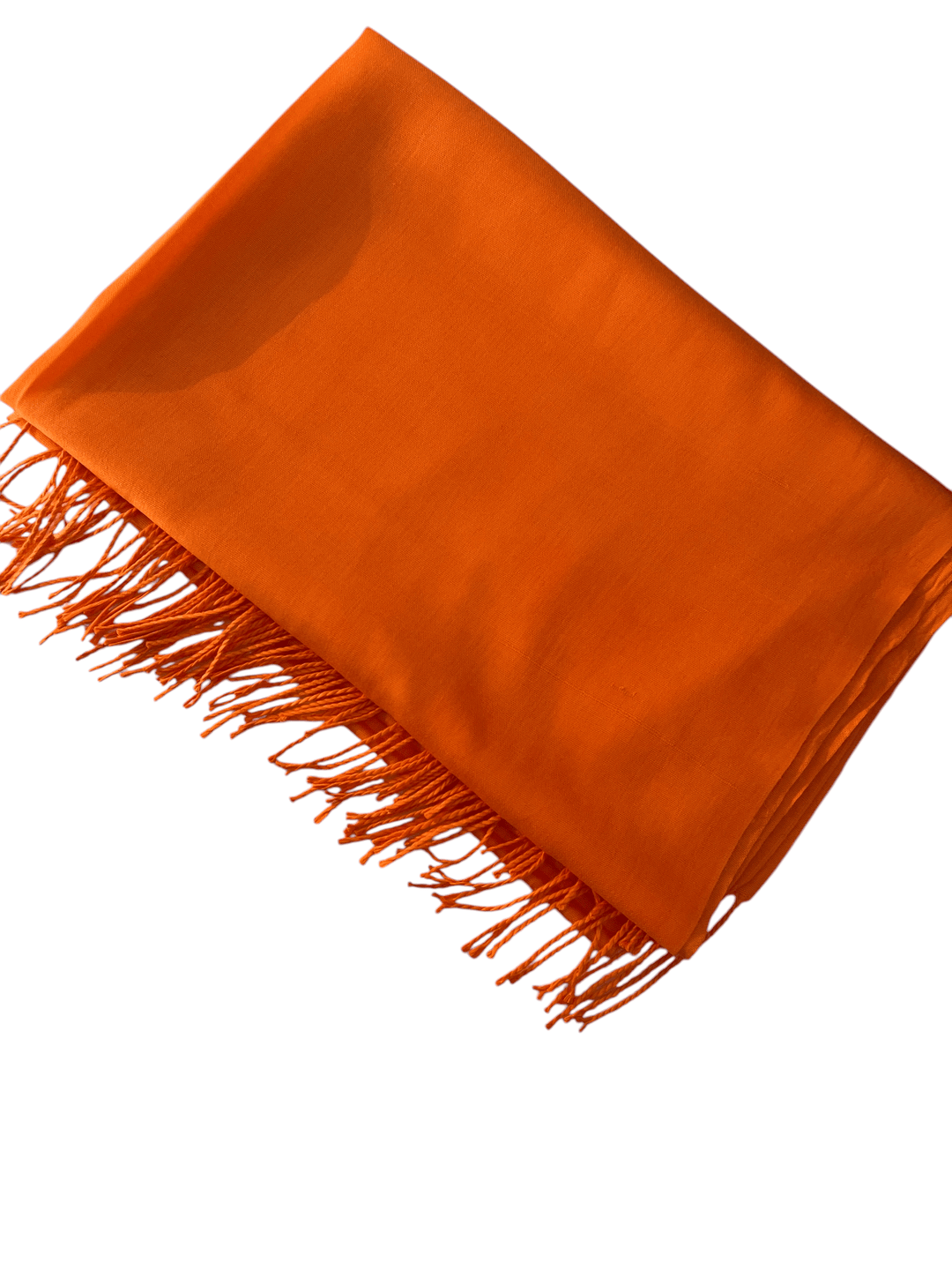 Scarves Australia Fashion Scarf NOT QUITE PERFECT - Pashmina Shawl Mandarin Orange Lightweight