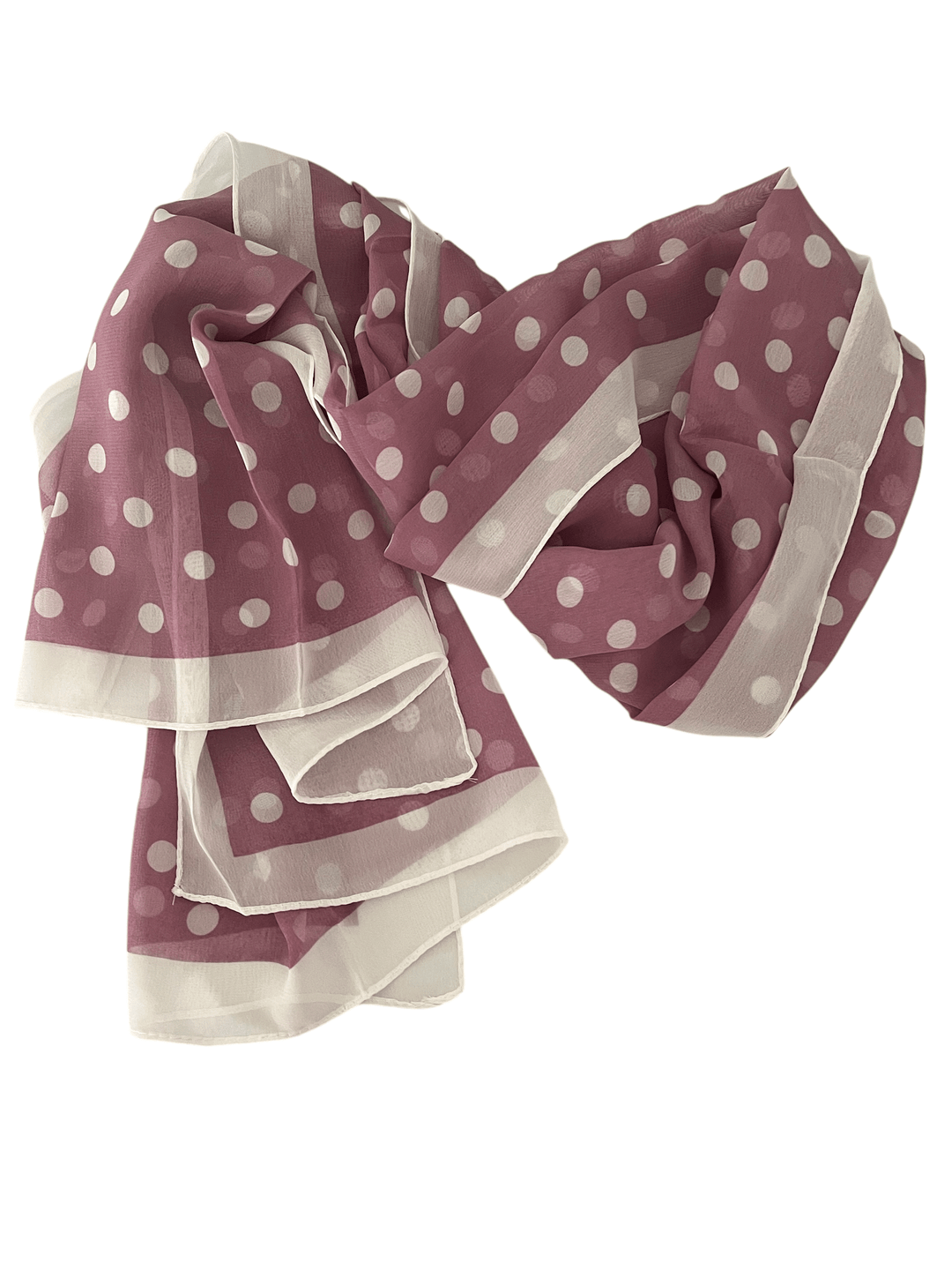 Scarves Australia Fashion Scarf Polka Dot Scarf - Lilac Purple