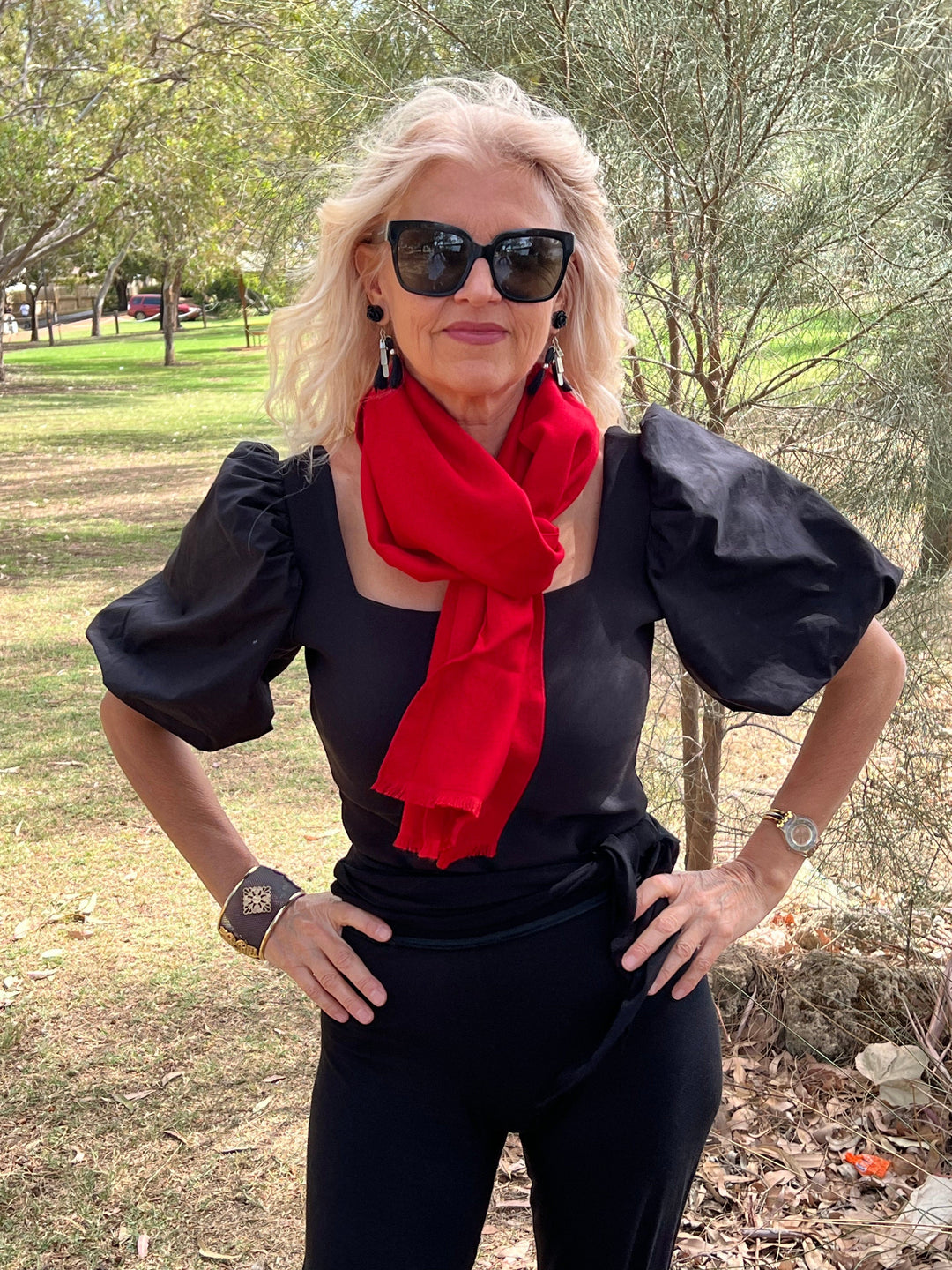 Scarves Australia Fashion Scarf Red Scarf - Scarlet Scarf - Winter