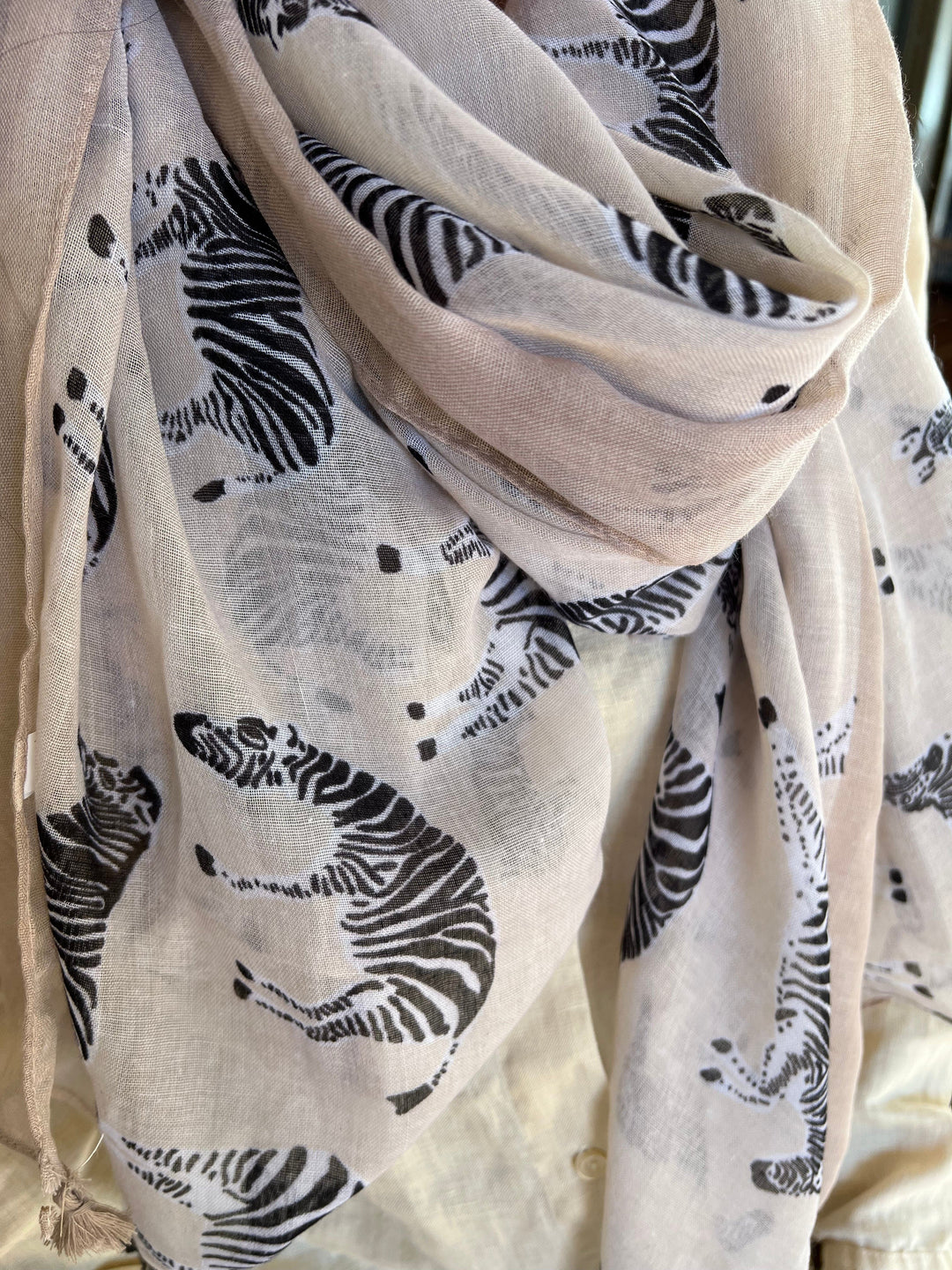 Scarves Australia Fashion Scarves Animal Print Scarf - Zebra