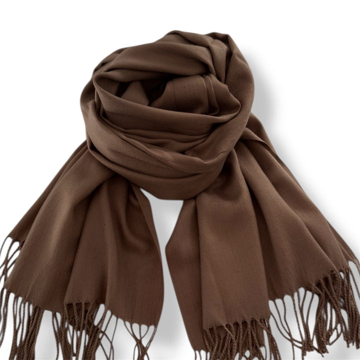 Scarves Australia Fashion Scarves Pashmina Shawl Chocolate Brown