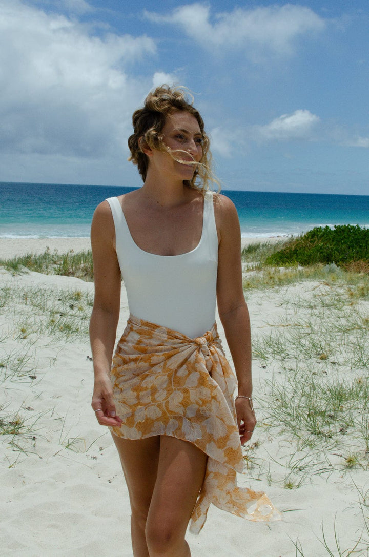 Scarves Australia Fashion Scarves Scarf - Warm Apricot Gold Foil