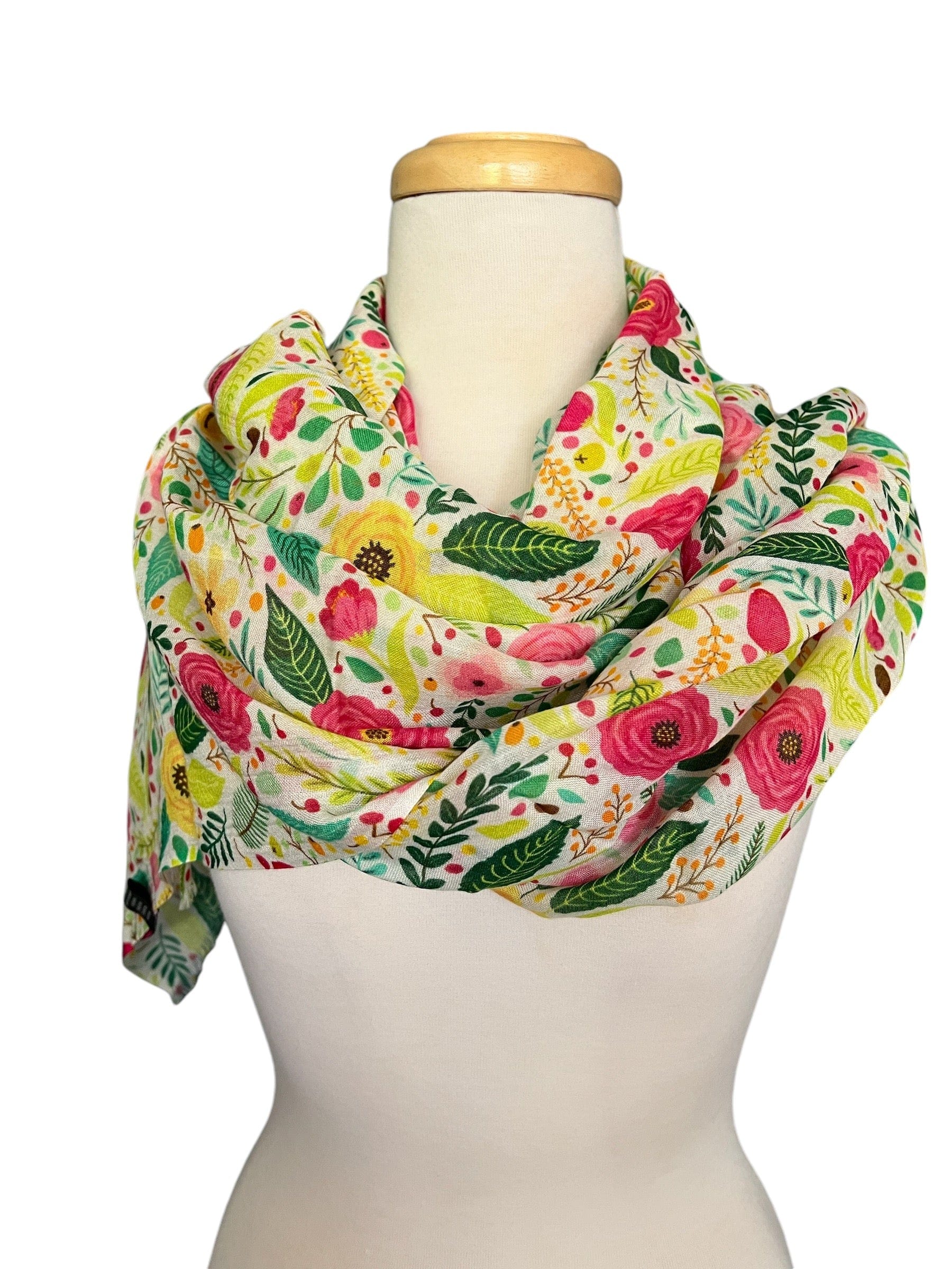 Scarves Australia Luxury Scarf NEW! Floral Scarf - Spring Garden