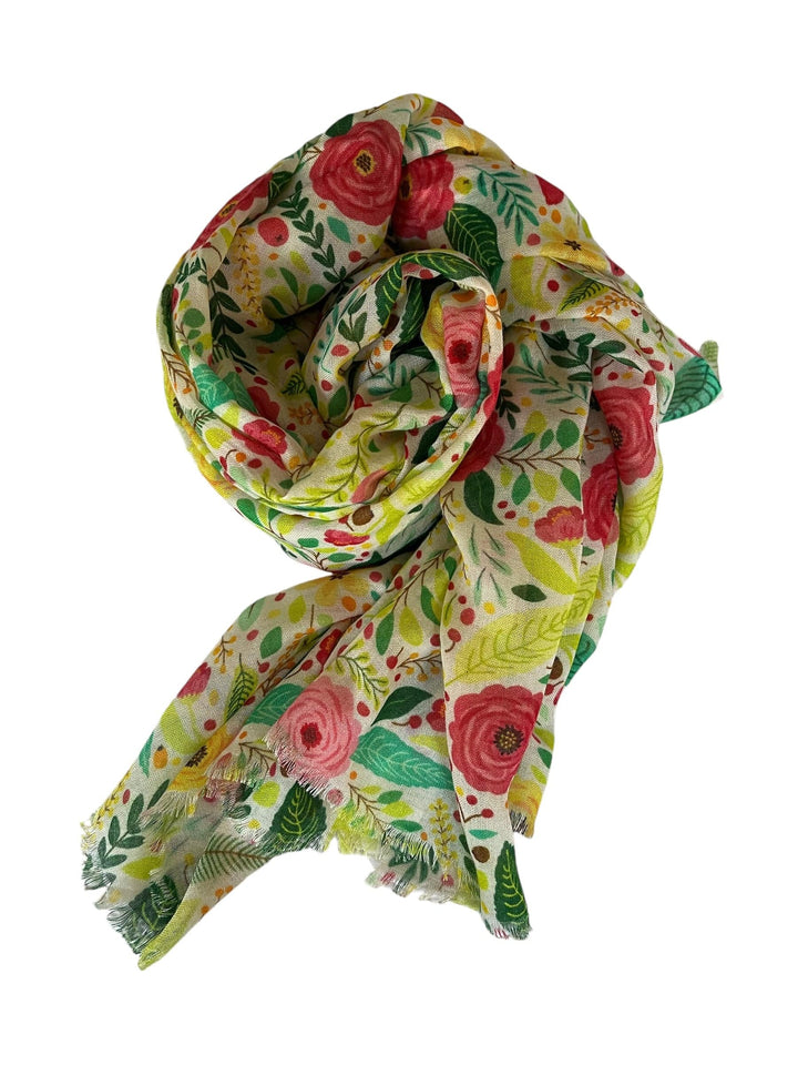 Scarves Australia Luxury Scarf NEW! Floral Scarf - Spring Garden