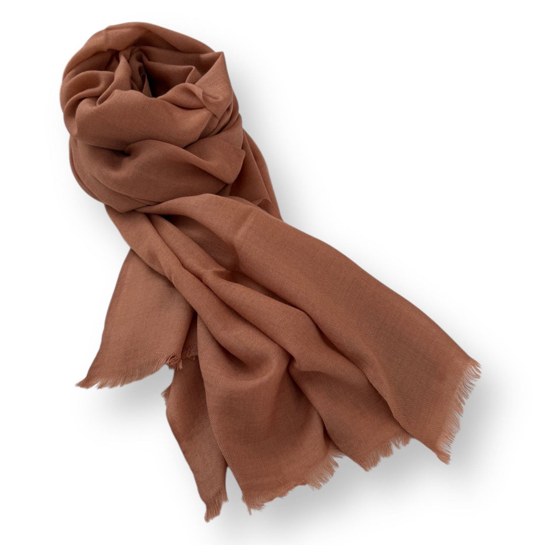 Scarves Australia Luxury Scarves Luxury Cashmere Shawl - Warm Toffee