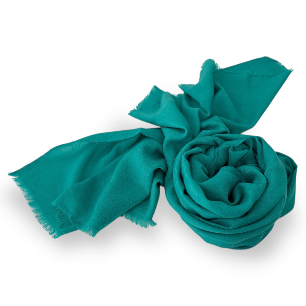 Scarves Australia Luxury Scarves Luxury Shawl - Deep Aegean Turquoise