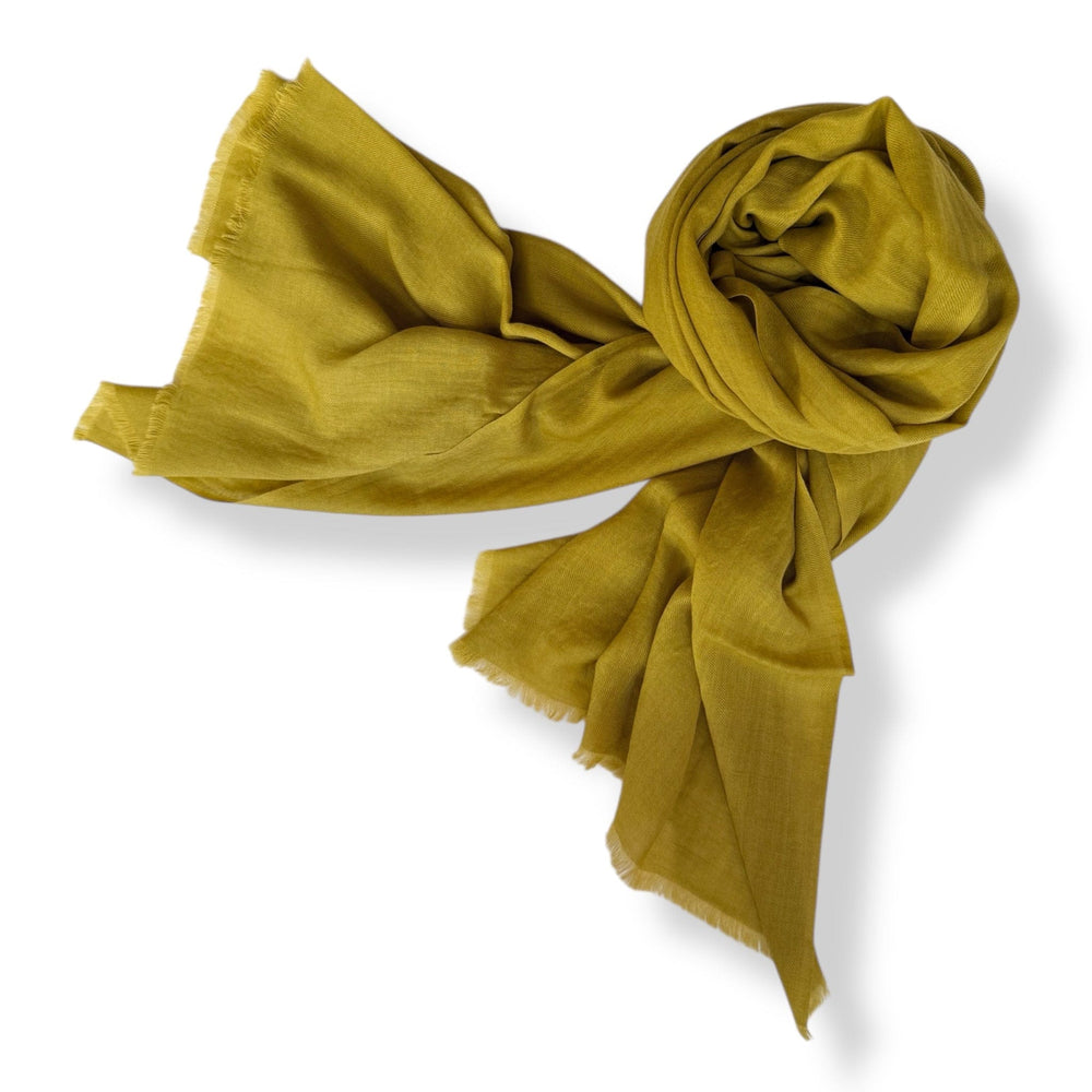 Scarves Australia Luxury Scarves Luxury Shawl - Pure Cashmere -Chartreuse