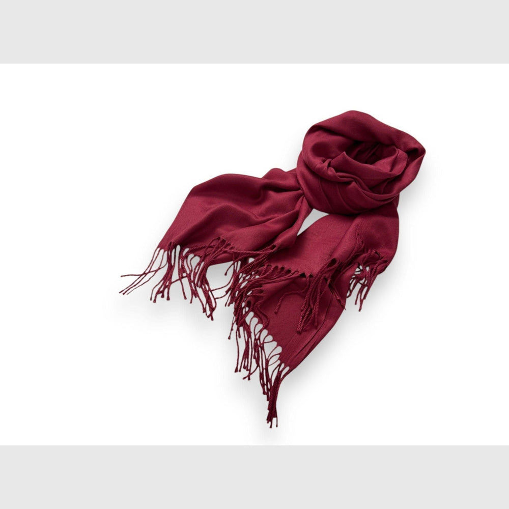 Scarves Australia Pashmina Shawls Pashmina Shawl  Deep Red Wine