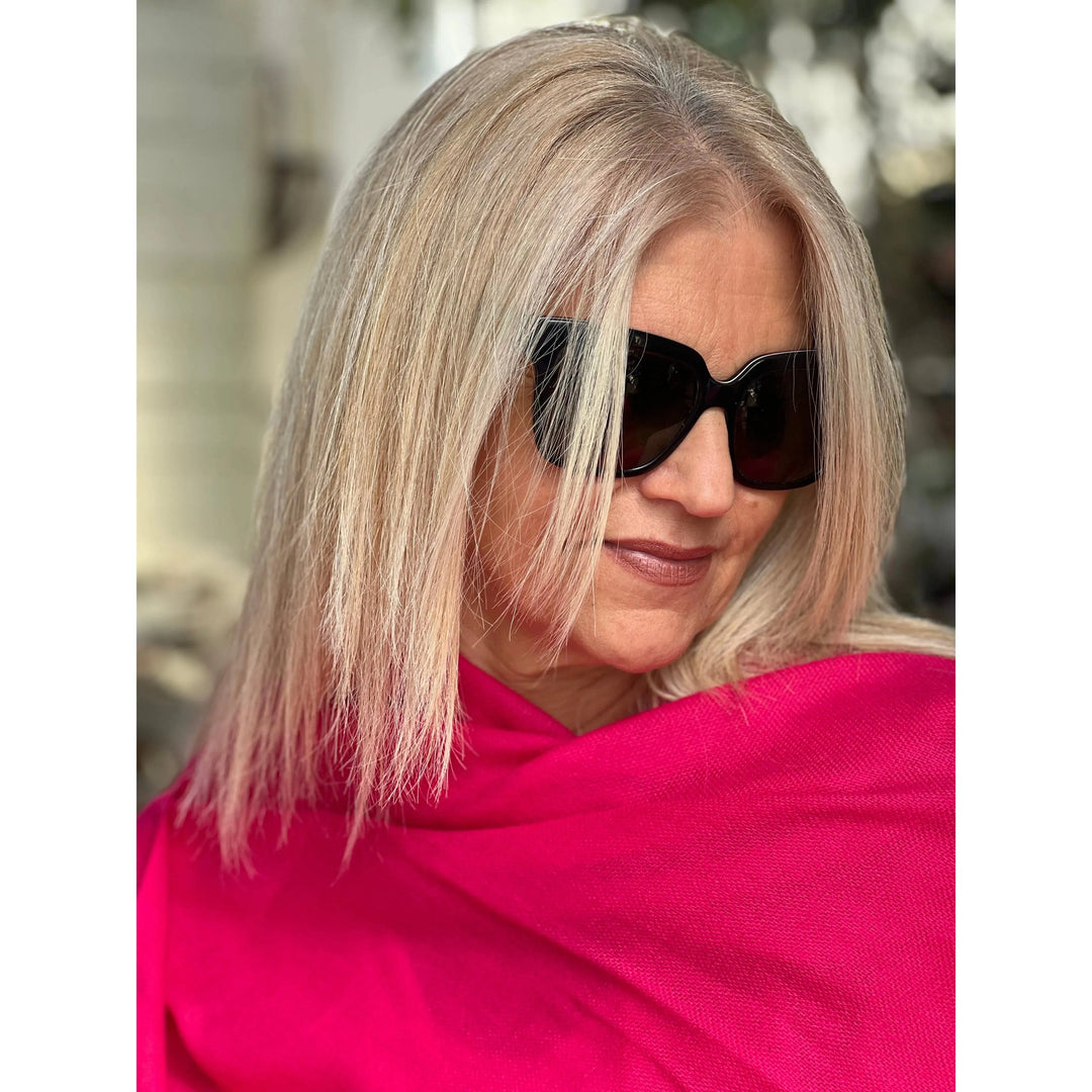 Fuchsia 2024 pashmina shawl