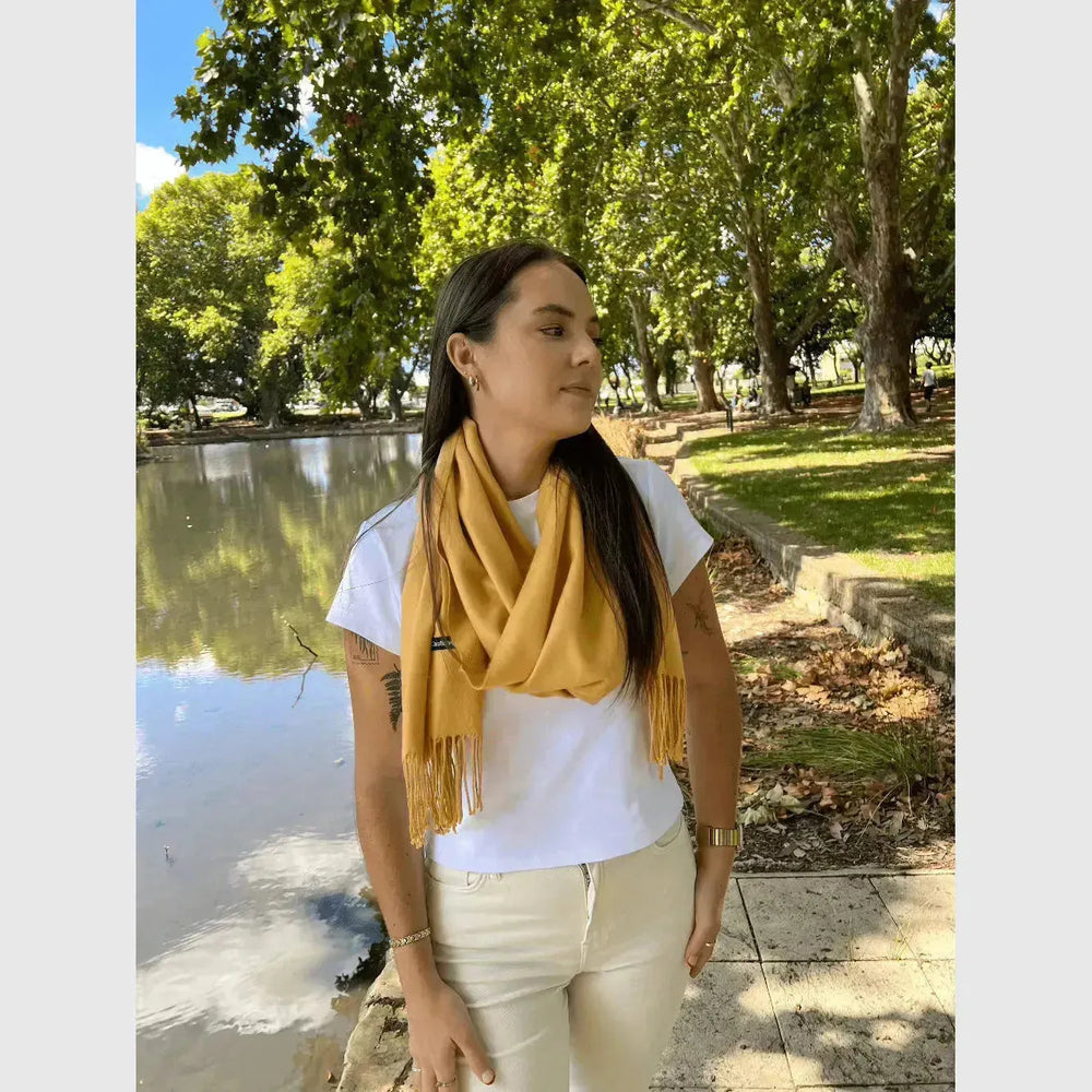 Scarves Australia Scarves & Shawls Pashmina Shawl - Amber Haze