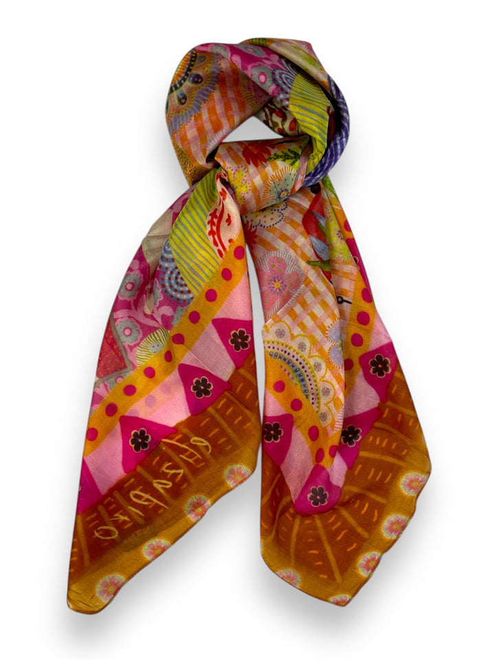 Scarves Australia Silk Scarf 🫖 Silk Scarf - High Tea - Luxury