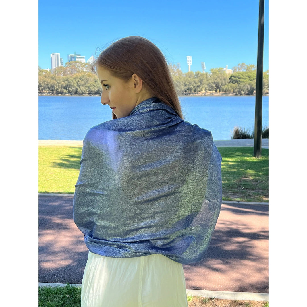 Metallic hotsell shawls wraps