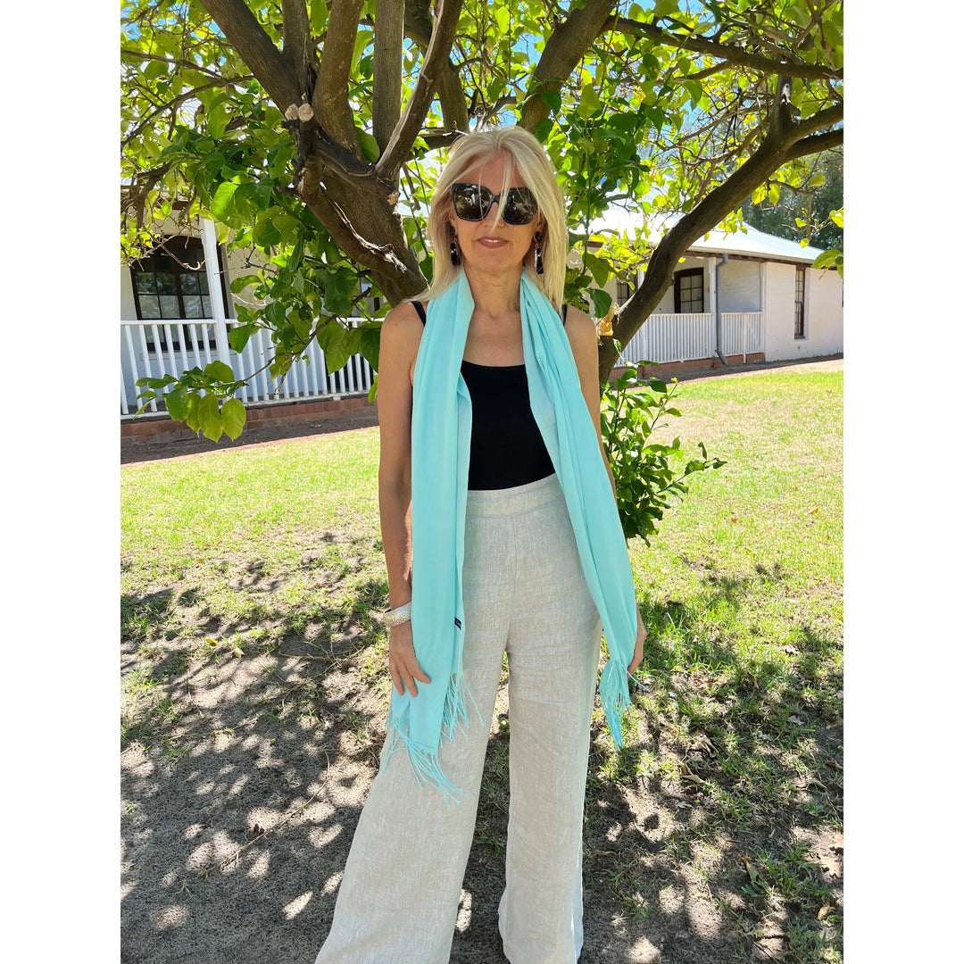 Shawl 2024 mint green