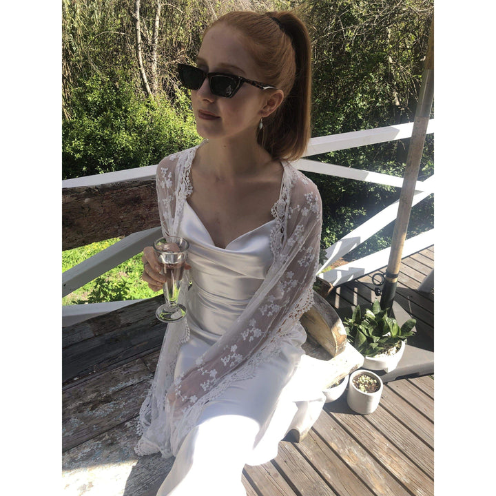 Scarves Australia Luxury Scarves Off White Vintage Lace Scarf