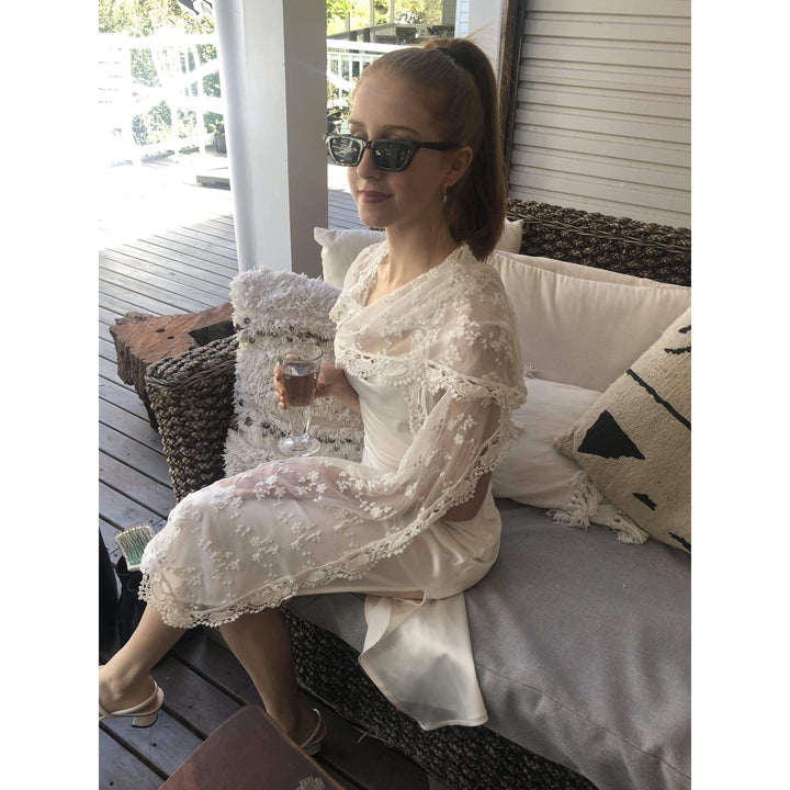 Scarves Australia Luxury Scarves Off White Vintage Lace Scarf