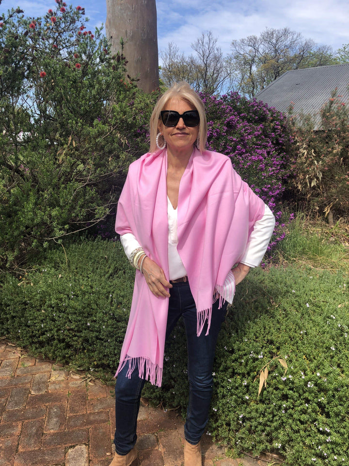 Scarves Australia Scarves & Shawls Candy Pink Pashmina