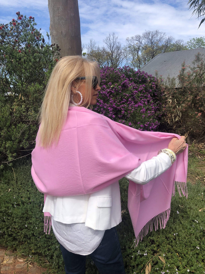 Scarves Australia Scarves & Shawls Candy Pink Pashmina