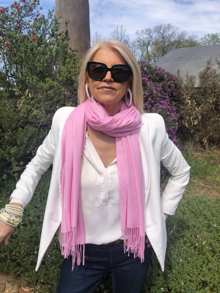 Scarves Australia Scarves & Shawls Candy Pink Pashmina